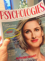 Met trots toon ik de cover van Psychologies 12/2020 met hierin een artikel over karmische relaties geschreven door Annelies A.A. Vanbelle waaraan ik mocht meewerken